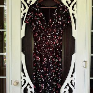 Black floral Ralph Lauren Dress